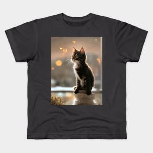 Cat Lovers Cute Kittens Kids T-Shirt